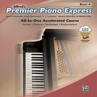 Premier Klavinski tečaj: Premier Piano Express, BK: All-in-on-jedan ubrzani tečaj, knjiga i internetski audio i softver