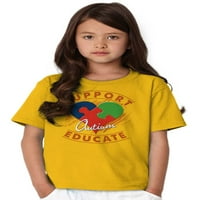 Svijest djevojke Mlade majice majice Tshirts podrška educirati autizam autistična svijest