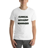 3xl klinički menadžer za kliničke račune Zabavni stil kratkih rukava pamučna majica od nedefiniranih poklona