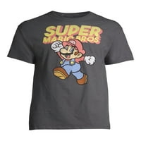 Nintendo Super Mario Retro Jump muške i velike muške grafičke majice
