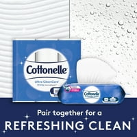 CottonOLLE ultra čist jaki toaletni papir, mega roli