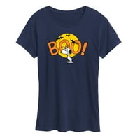 Peanuts-Boo Snoopy-ženski kratki rukav grafički T-Shirt