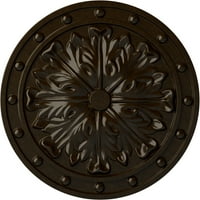 Ekena Millwork 1 2 od 1 2 P Foster Acanthus listovni stropni medaljon, ručno oslikana bronza