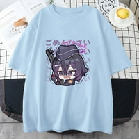 Jhpkjblue Arhiva Haruka tiskana majica pamuk ljetna majica Kawaii Anime majica Harajuku estetska
