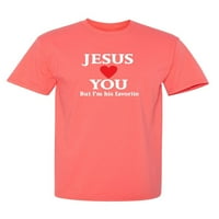 Isus Te Voli Sarkastičan Humor Grafički Tee Muška Poklon Novost Funny T Shirt