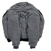 Duksevi za muškarce pune zip fleece tople jakne 3D štampanje zip jakne3d tiskanje zip hoodie zimske vune jaknettreet džepni hoodie