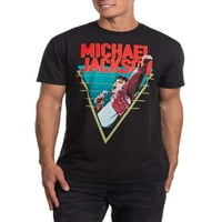 Michael Jackson muške performanse grafičke majice kratkih rukava, do veličine 3xl