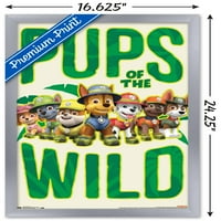 Nickelodeon Paw Patrol - divlji zidni poster, 14.725 22.375