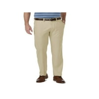 Haggar Muški cool 18® PRO SOLID FRONT PANT STRAIL FIT HC00285
