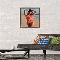 Sports Illustrovano: Izdanje kupaćih kostimi - Danielle Herrington zidni poster, 14.725 22.375 Uramljeno