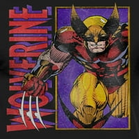 Wolverine panel poprsje muške grafičke majice