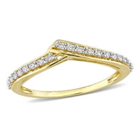 Carat T. W. Diamond 10kt prsten od žutog zlata od Ševrona