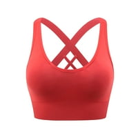 Dadaria Ženske sportske grudnjake Yoga TOGA SOLID bez rukava Hladne na ramenu Casure Conples Tors Intimte