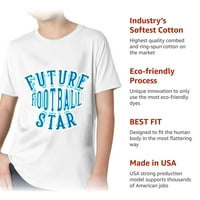 Budući fudbalski dizajn Kidsov klasični fit majica - Cool majica - Grafički klasični fit Tee