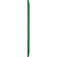 Ekena Millwork 18 W 60 H True Fit PVC San Carlos misije Stil fiksne kapke, viridian zeleno