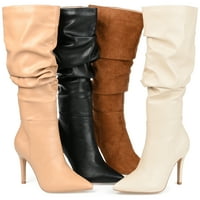 Kolekcija Journee Womens Sarie Tru Comfort Foad Wide Calf Stiletto Konee High Boots