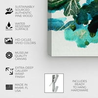Wynwood Studio Cvjetni i botanički zidni umjetničko platno Ispisuje Natura botaničke - zelene, bijele boje
