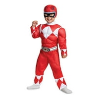 Crvena snaga Ranger mišićna toddler Halloween kostim