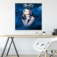 Buffy ubica vampira-Poster od jedne sezone sa drvenim magnetnim okvirom, 22.375 34