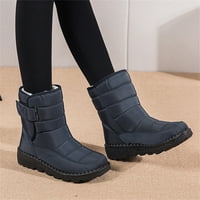 Gakvov čizme za žene za žene srednje telefne čizme zime nove pamučne cipele sniježne vodootporne cipele