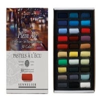 Sennelier Extra-Soft Pastel set za pola štapića, 30 boja, urbane pejzažne boje Plein zraka