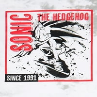 Sonic The Hedgehog Boys Grafičke kravate majice, 2-pakovanje, veličina 4-18