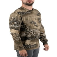 Muška Camo Tee hunting Performance Shirt sa dugim rukavima od Realtree, veličine s-3XL