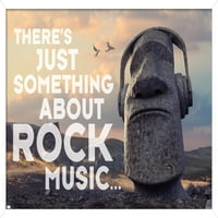Statue Moai - Muzički zidni poster, 22.375 34