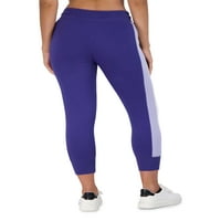 Reebok ženski ženski blok boja jogger sa bočnim džepovima