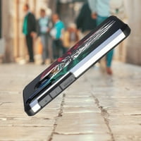 Hybrid Slim futrola za telefon kompatibilna sa Galaxy a-melting Skull Meksičkom zastavom