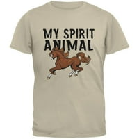 My Spirit Animal Horse Sand Youth T-Shirt-X-Large