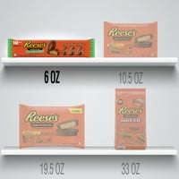Reese's Milk Chocolate Snack Size kikiriki Butter Footballs Candy, Oz, Count