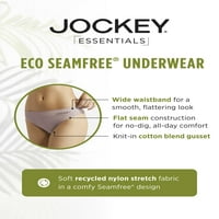 Jockey® Essentials ženski Seamfree® Eko Hipster donji veš, meke gaćice bez linije, udobne gaćice, veličine