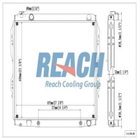 Radijator odgovara select: 2004-TOYOTA TUNDRA, 2001-TOYOTA SEQUOIA