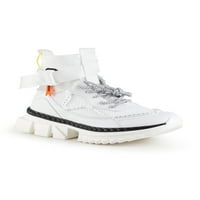 Ultra lagane fahsionske muške prozračne cipele za trčanje u bijeloj boji