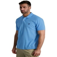 Chapps muške klasične fit svakodnevne solidne pike polo majice, veličine xs-4xb