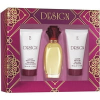 Dizajn Paul Sebastian za žene - poklon set 1oz Fini parfum sprej, 1.7oz luksuzni losion za tijelo, 1.7oz