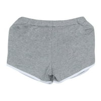 Leylayray ženske pantalone nove ljetne pantalone ženske sportske kratke hlače teretana trening pojas mršava