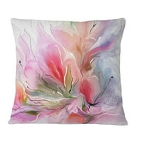 Designart Lovely Painted Floral Design - Floral Throw jastuk - 12x20