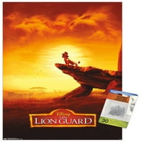 Disney Lion Guard - Poster Pride Rock zidni poster sa push igle, 14.725 22.375