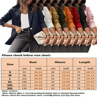 HAITE Women gumb niz dugih rukava Business Jackets casual Solid Color Ownewear Office odijelo Callar rever