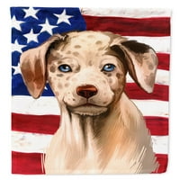 Catahoula Leopard Dog Američka zastava zastava platnene kuće