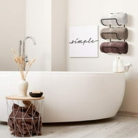 Sorbus zidni nosač metalnih ručnika za kupaonicu
