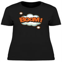 Riječ govor Bubble Boom icon Majica Žene -Mage by Shutterstock, Ženska X-velika