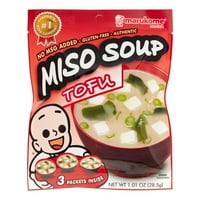 MARUKOME MISO TOFU supa, pakovana supa, 1. oz
