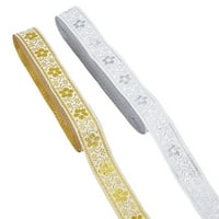 Plastic Paillette Elastic Beads šljokice perle Ornament Accessories Redovi Paillette Roll Flat Round Gold