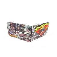 Supergirl Comic Muns Boys Wallet W poklon bo od superheroe