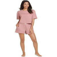 Jockey® Essentials ženske pamučne rastezljive kratke hlače za spavanje, veličine s-3X