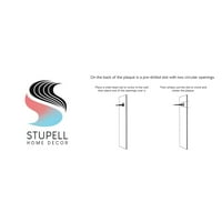 Stupell Industries nevjerojatna graciozna lista Glazba Green Cvjetni obrub dizajna Jennifer Pugh
