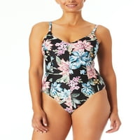 HDE ženski kupaći kostimi Tankini kupaći kostim set čipka kupaćim kostima L